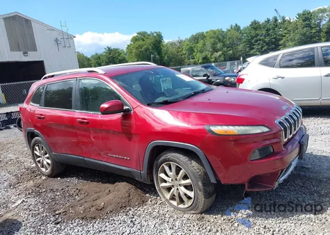 2016 Jeep Cherokee Limited z USA, uszkodzony, nr VIN 1C4PJMDB4GW178385